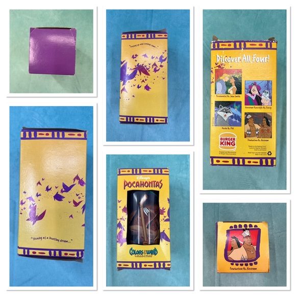 Disney’s Pocahontas x Burger King Cups - Picture 6 of 8